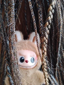 Hair braiding & extension with toy